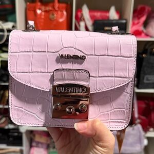 Mario Valentino Lilac Shoulder Bag